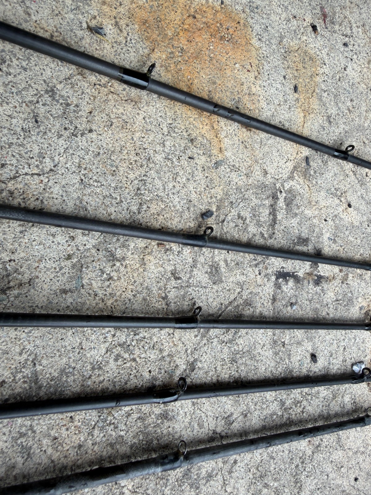 5 Falcon Bucoo Micro Split Grip Casting Rods Pitching stick and MH’s