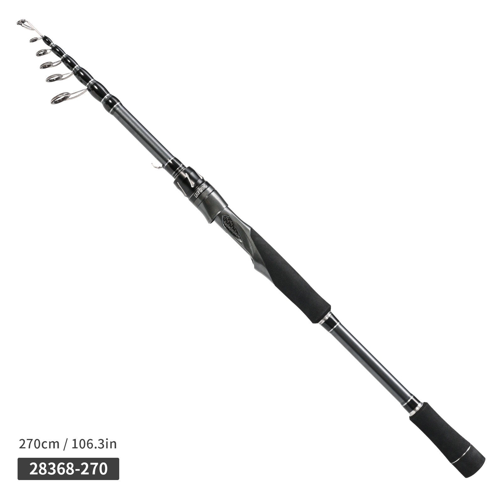 Ultra-Light Fishing Rod Carbon Fiber Spinning Casting Pole Handle Telescopic