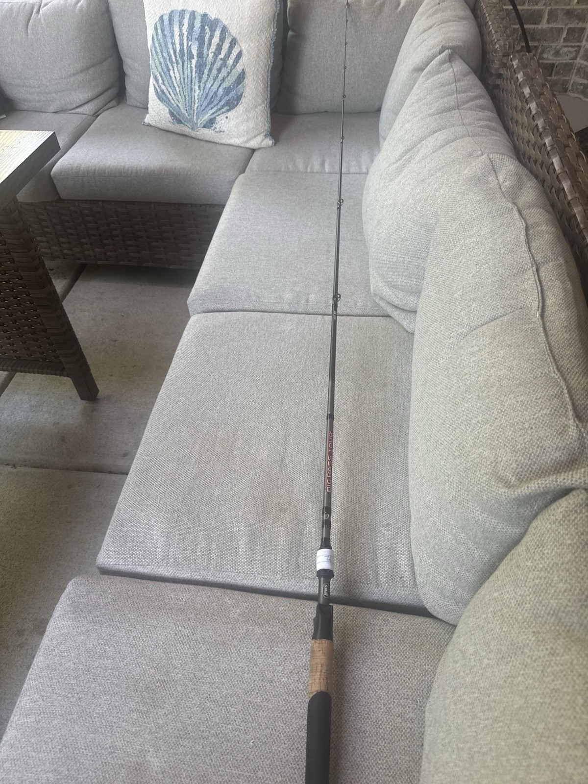 Lews big bass tour BBT610 MHF 6’10” Medium Heavy Fast Action. 10-20 Lbs Rod