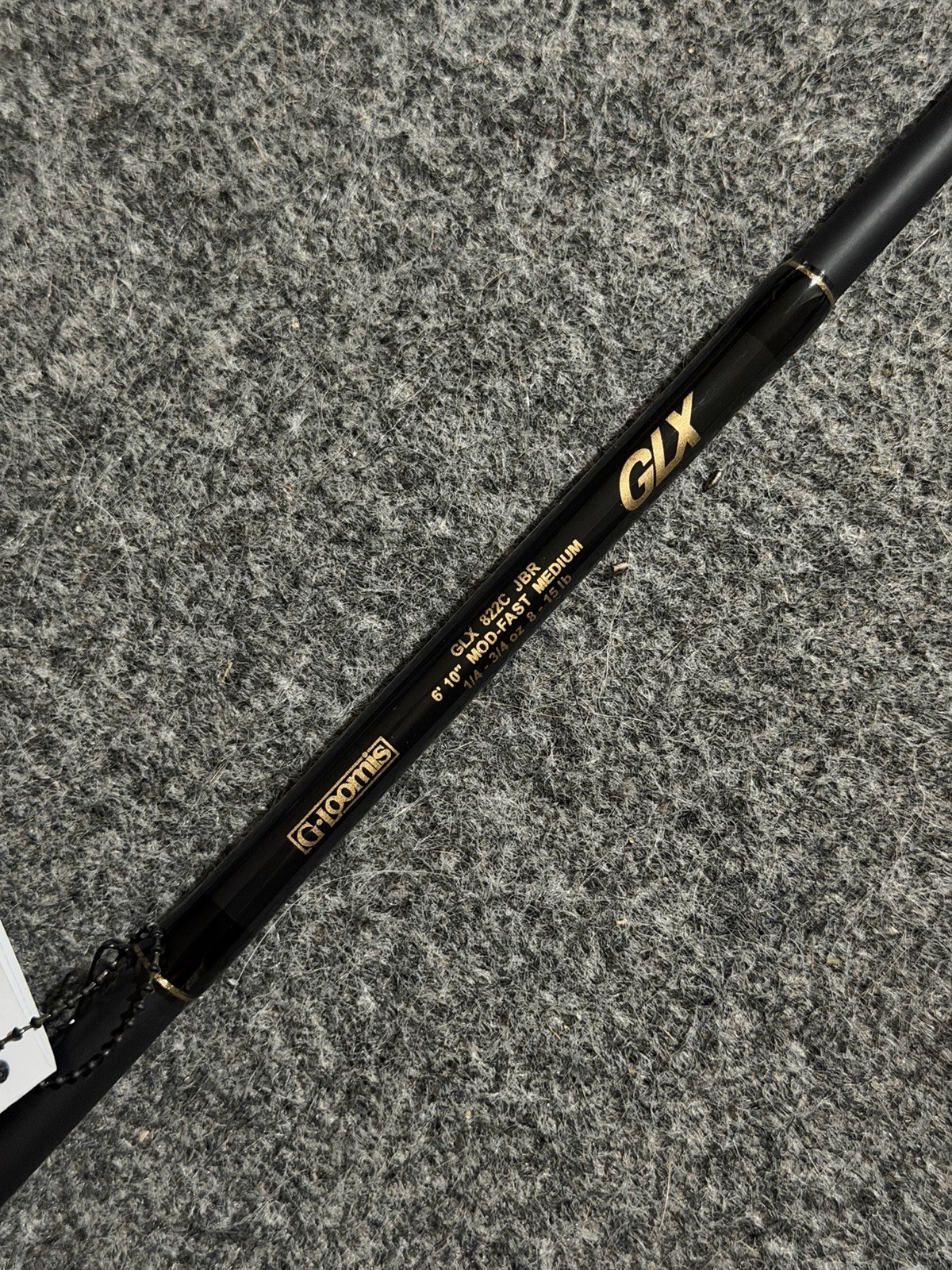 New With Tags! G Loomis GLX 822C JBR 6’10” Medium Moderate Fast Casting Rod