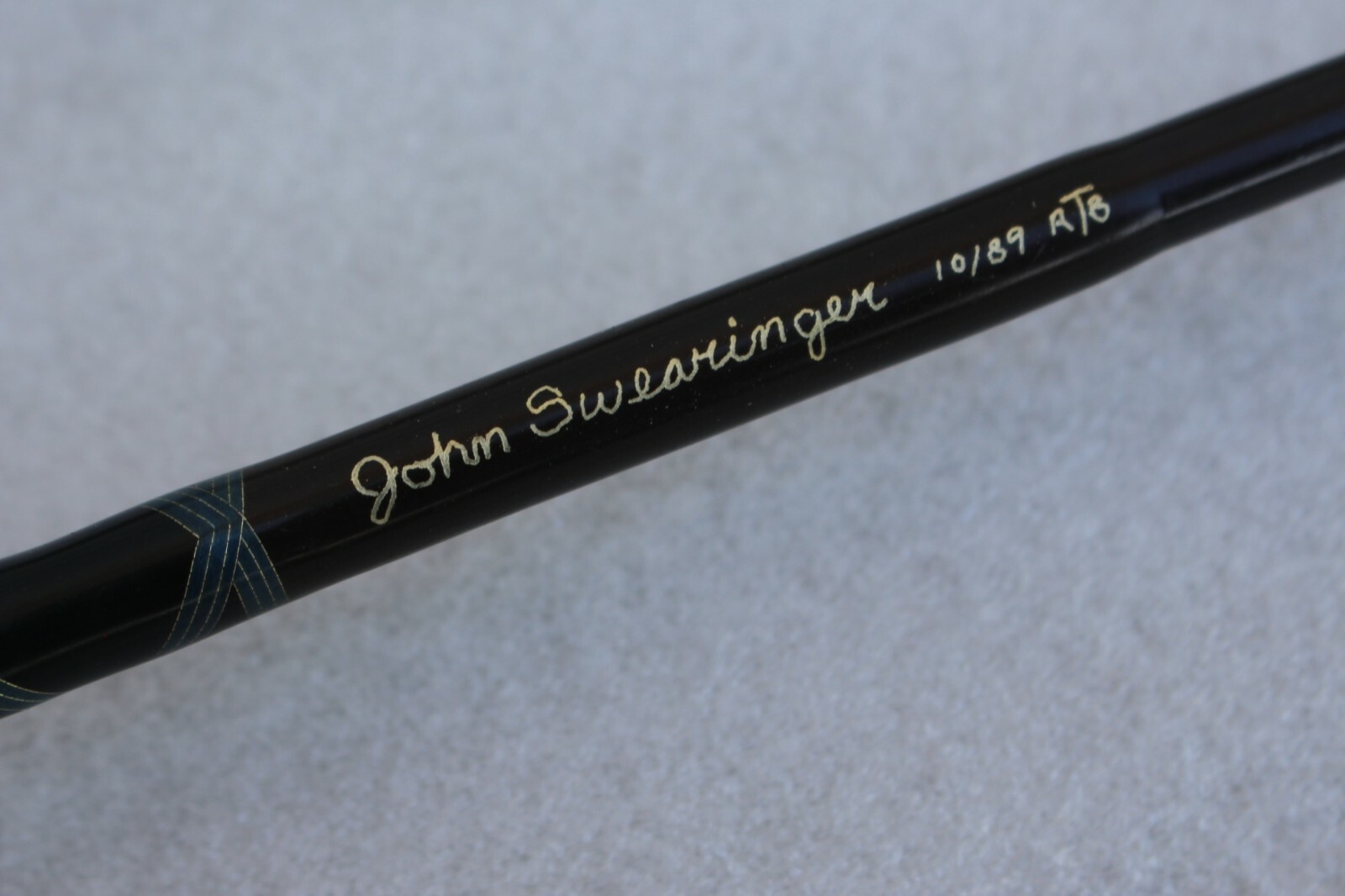 Custom Rod by John Swearinger 10/89 RT8 Casting Fishing Rod Pole Stick Trigger