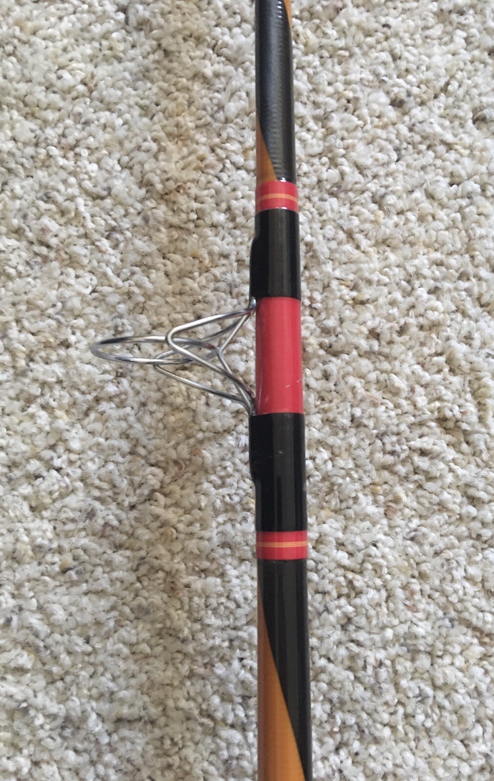 **RARE** Kencor Zebra Twist ZB1S Spinning Fishing Rod 6’9” 20-60 lb Test, “NICE”