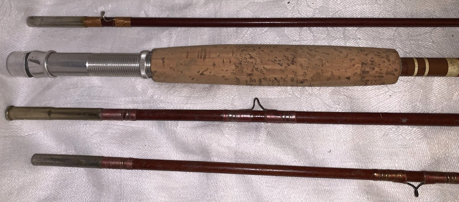 2 Fishing Rods Continental 4607 8′ Airex Air Glass 7′
