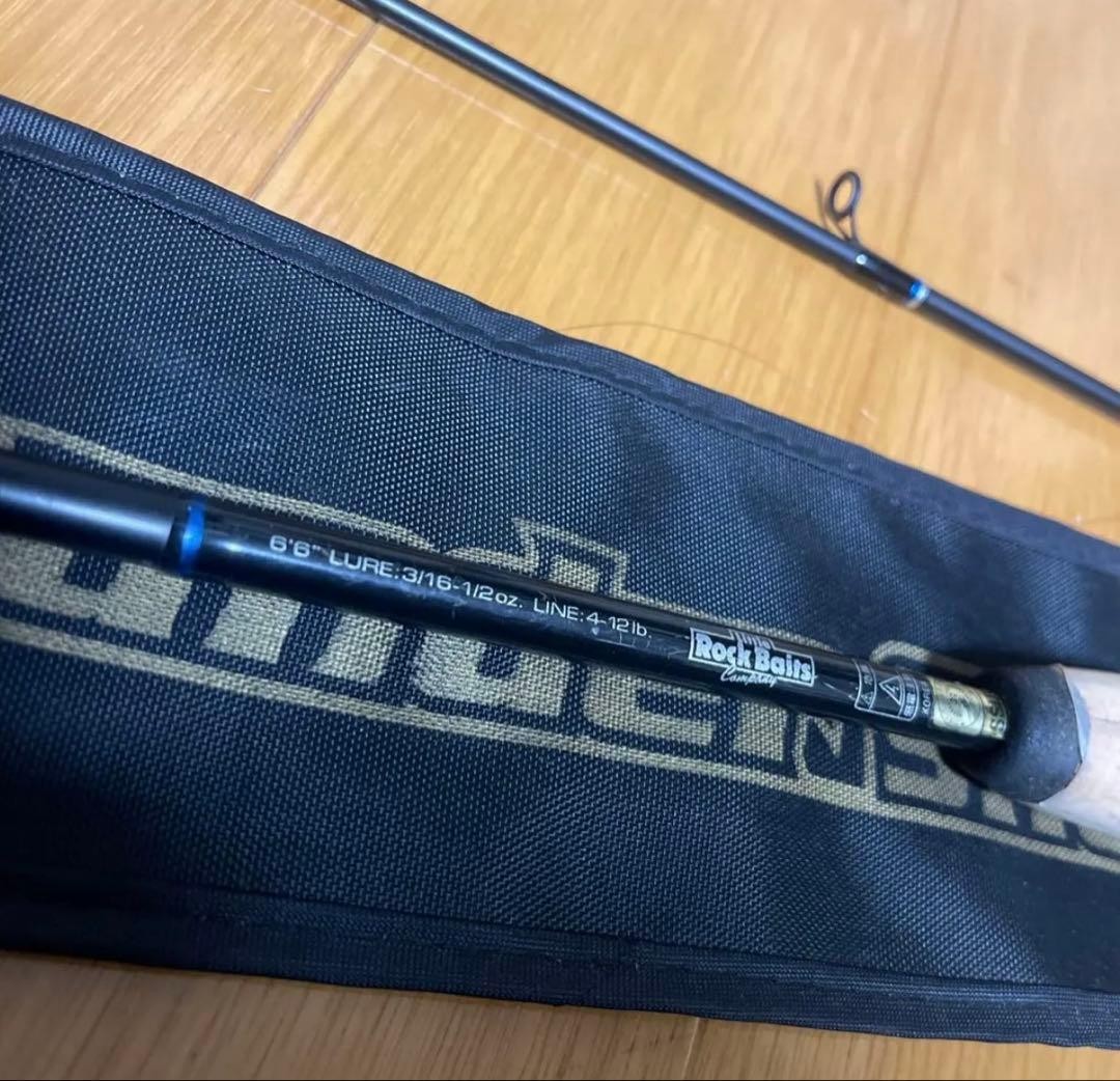 Thunder Shot SPIN 662ML Fishing Rod, 6’6″ Light Spinning, Used