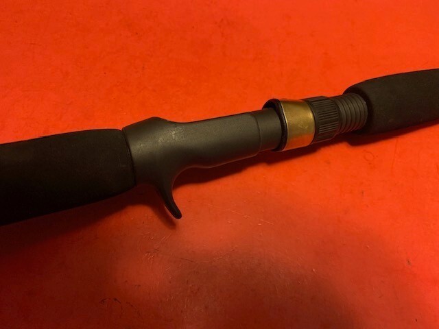 CUSTOM BUILT GLOOMIS? 7 FOOT 10 TO 20 POUND CLASS BAITCASTING FISHING ROD AFTCO