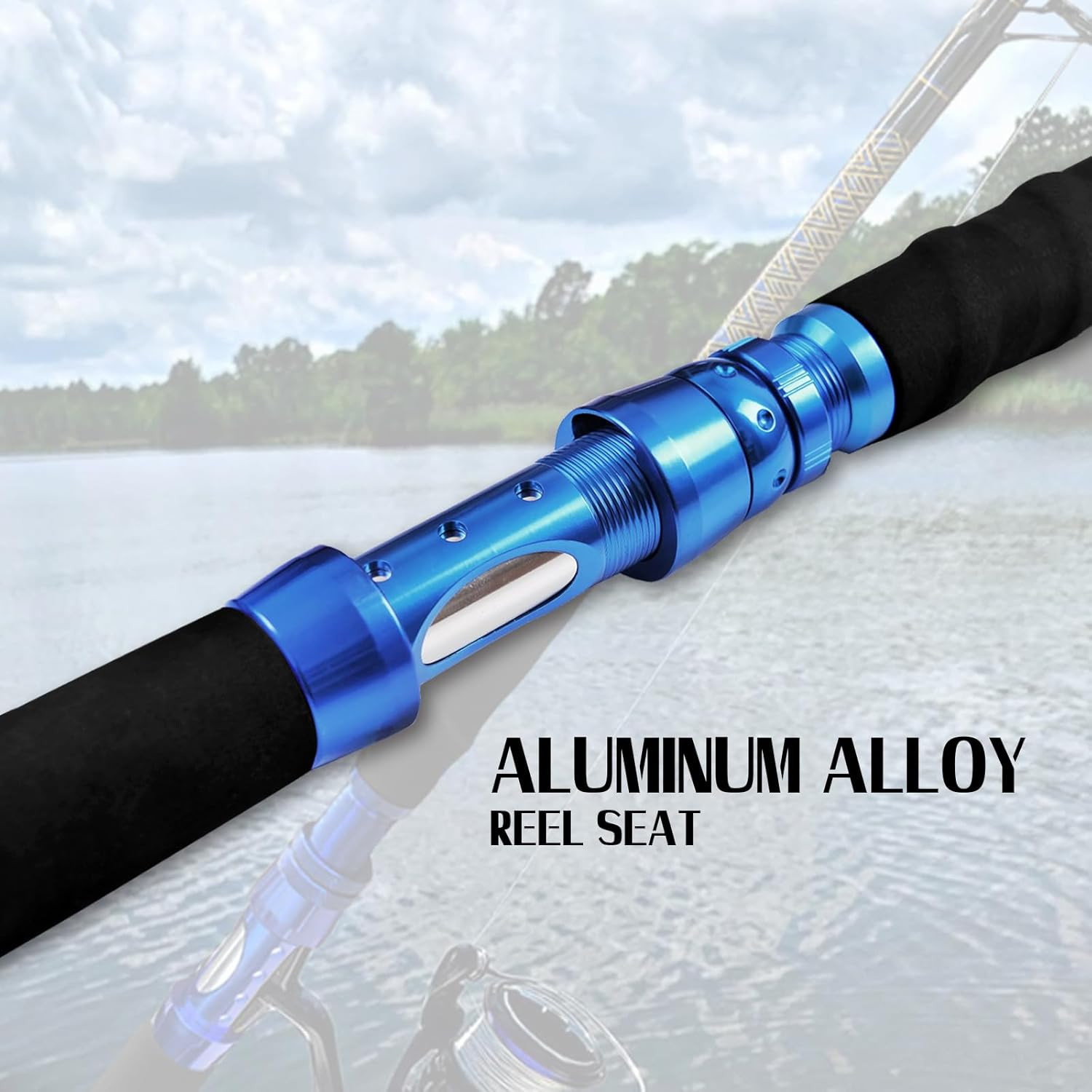 Saltwater Graphite Jig Jigging Spinning Fishing Rod Deep Sea Jig Pole