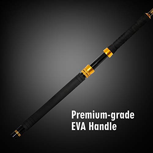 Fishing Trolling Rod/2 Piece Saltwater Offshore Rod Big 6′ 30-50lbs 1 Piece