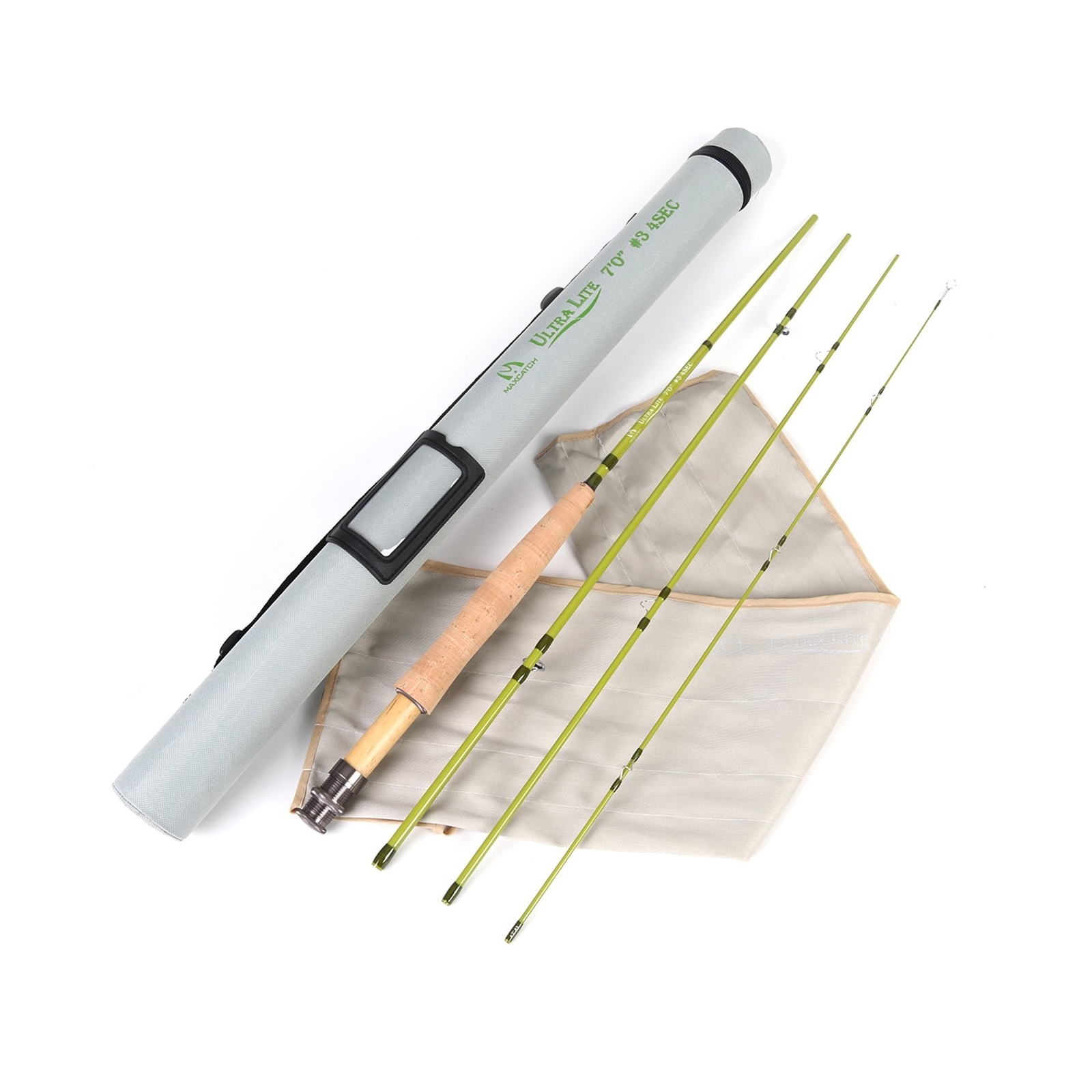 M MAXIMUMCATCH Maxcatch Ultra-Lite Fly Rod for Stream River Panfish/Trout Fis…
