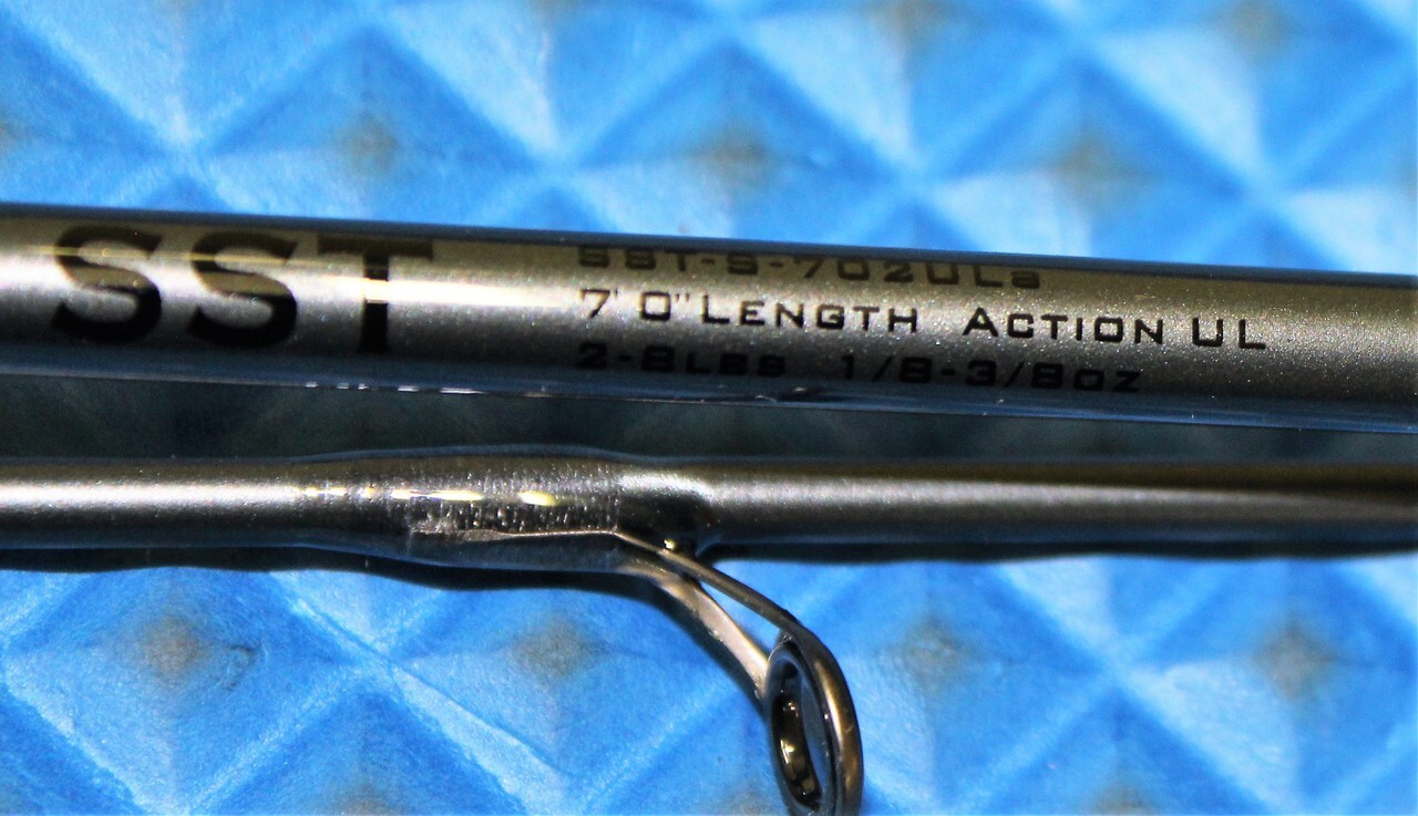 Okuma SST “a” Trout Spinning Rod 7′ 0″ 2 Piece Ultra Light SST-S-702ULa