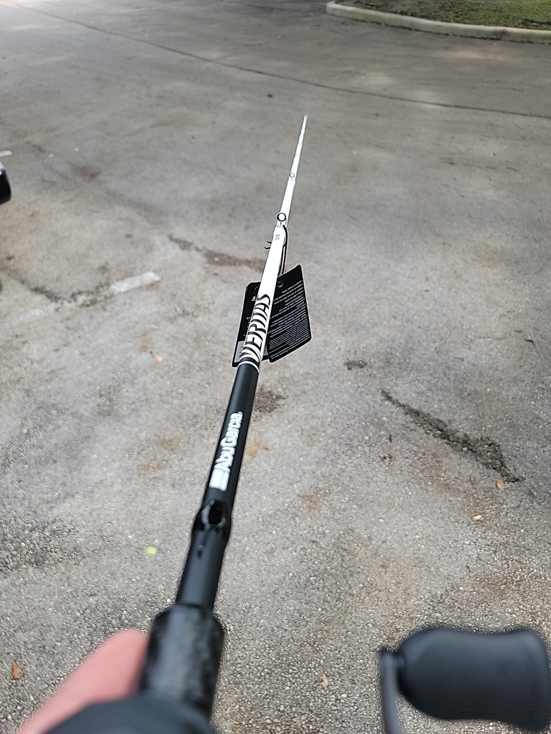 ABU GARCIA VERITAS CASTING ROD 7 foot 3 inch medium heavy. Combo