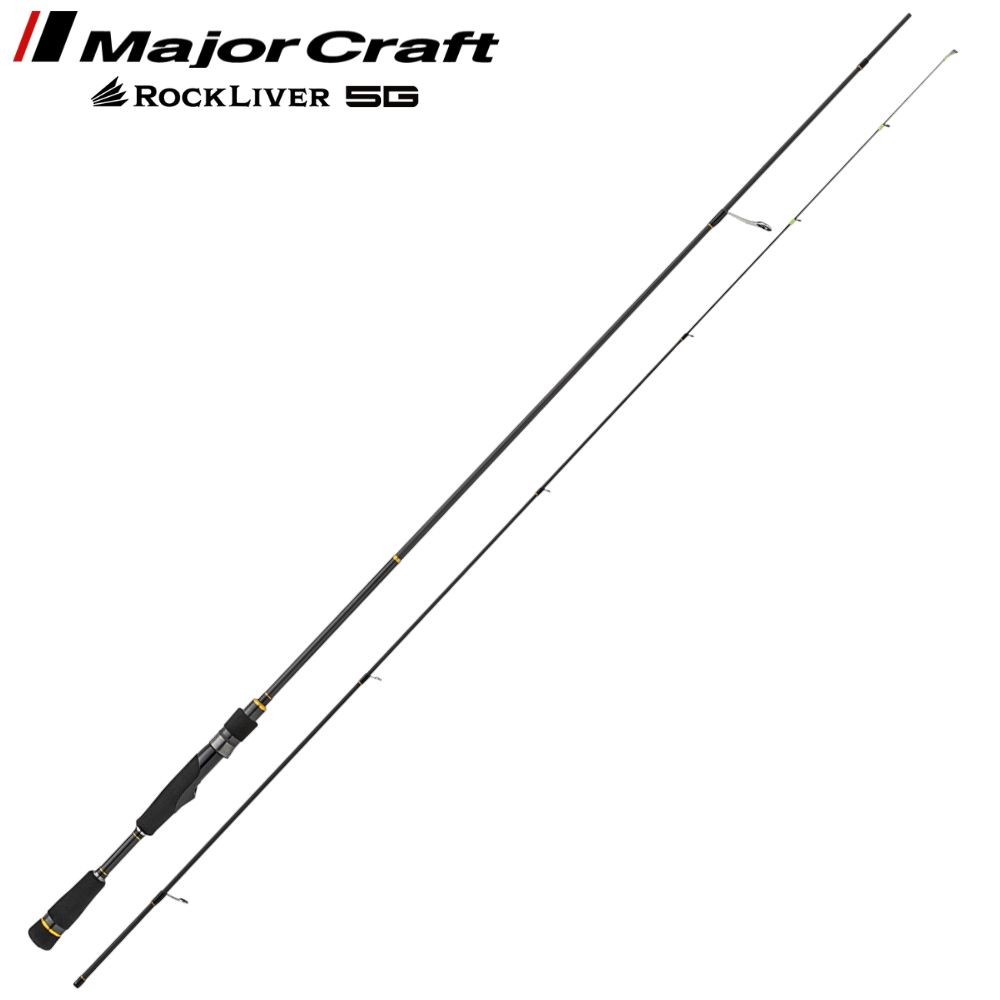 MAJOR CRAFT Ultra Light Fishing Spinning Tubular Tip Rod ROCK LIVER 5G