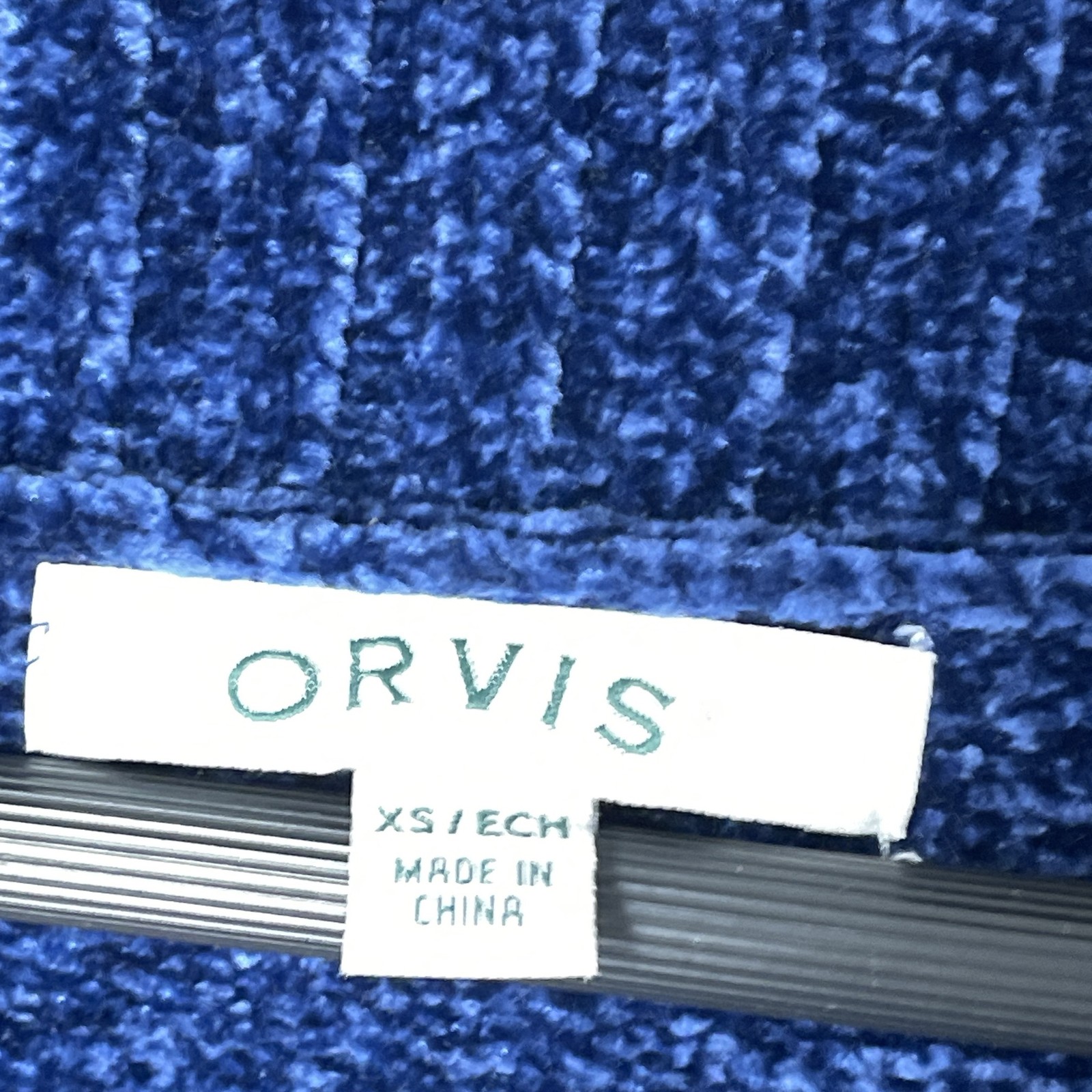 Orvis Women’s XS Cardigan Blue Polyester H1194