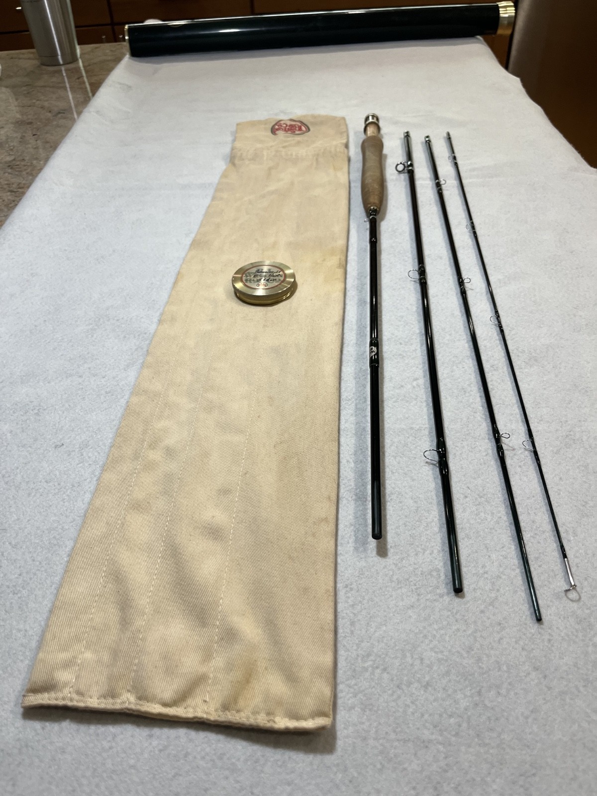 Winston Boron III LS 8′ 4wt 4piece Fly Rod – Lightly used in excellent Condition