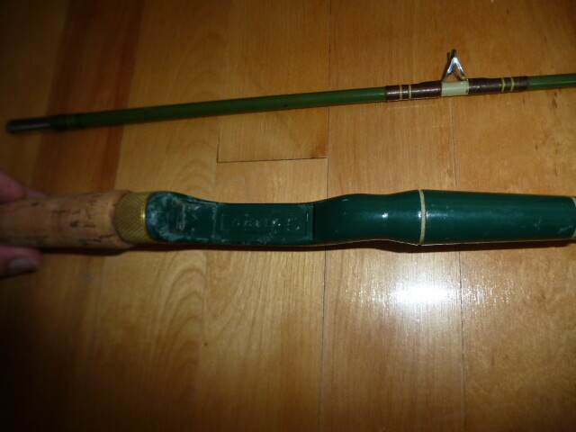Vintage Fishing Rod Garcia Conolon USA 3 Stars Beautiful , collectable rods lure