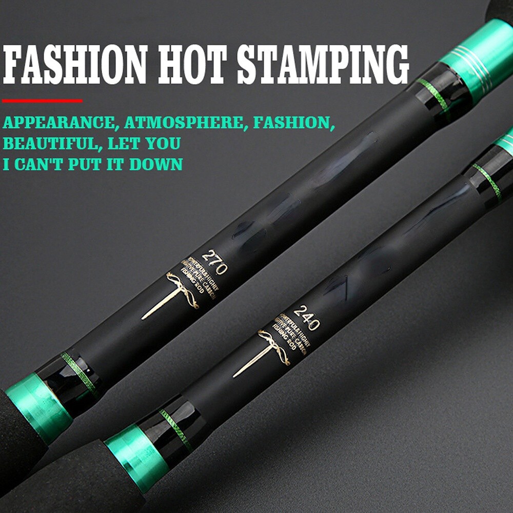 Telescopic Fishing Rod M Power Travel Casting Spinning Rod 1.8M-3.0M Carbon Pole