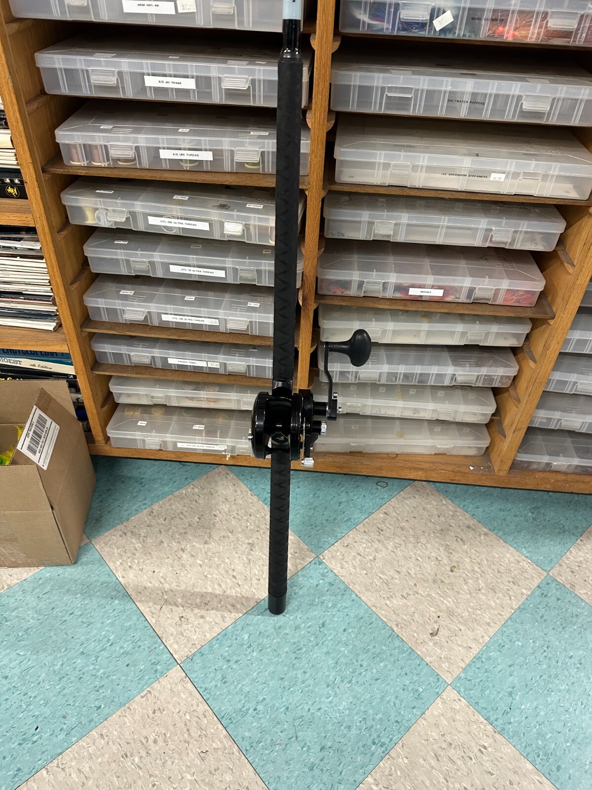 Seeker / ReelQuick Fishing Rod Super Seeker SSR 7040 30-50 lb./ Avet HJX Combo