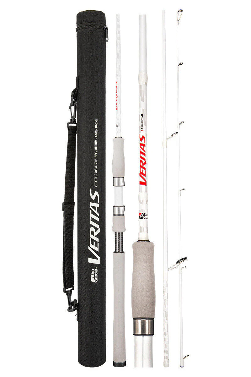 Abu Garcia Veritas V4 Travel Spin Graphite Fishing Rod 7’0″ 3-6 kg 3 piece 703M