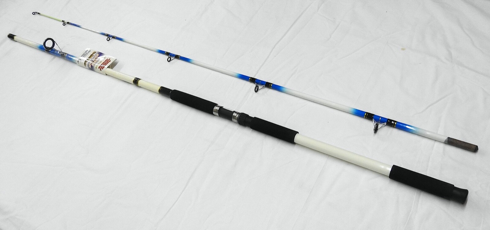 Classic Nite Stick Catfish Spinning Rod 12′ 2PC Glow Tip Blue