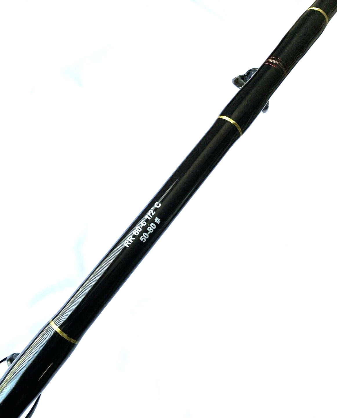 Seeker RR 60-6 1/2’C Rail Boss 50-80Lb trolling 6.5FtFishing Rod made in USA