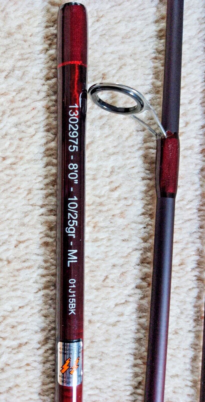 Abu Garcia Diplomat Spin MCMXXI 8ft Fishing Rod 10/25g Mint Unused