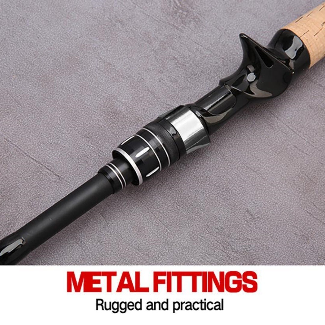 Ultra-Light Fishing Rod Carbon Fiber Spinning Casting Pole Handle Telescopic Rod