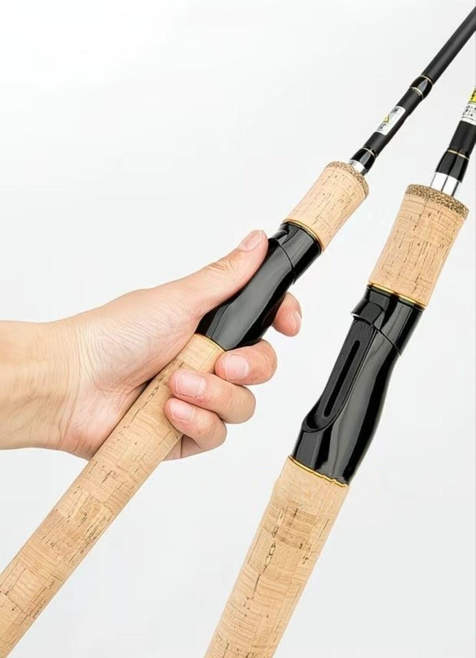 Portable Fishing Rod Spinning Rod 4 Sections Carbon Casting Rod Lure Fast Pole
