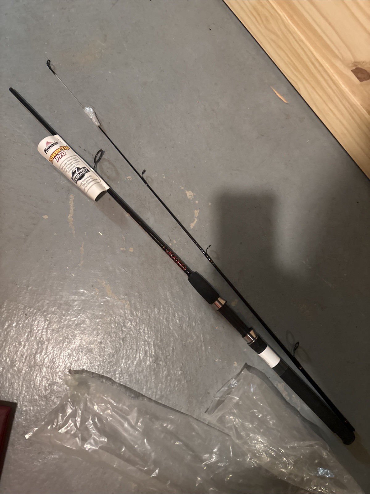 Pinnacle PTG662SPM 6′ 6″ Powertip Gold Spinning Rod Medium Action