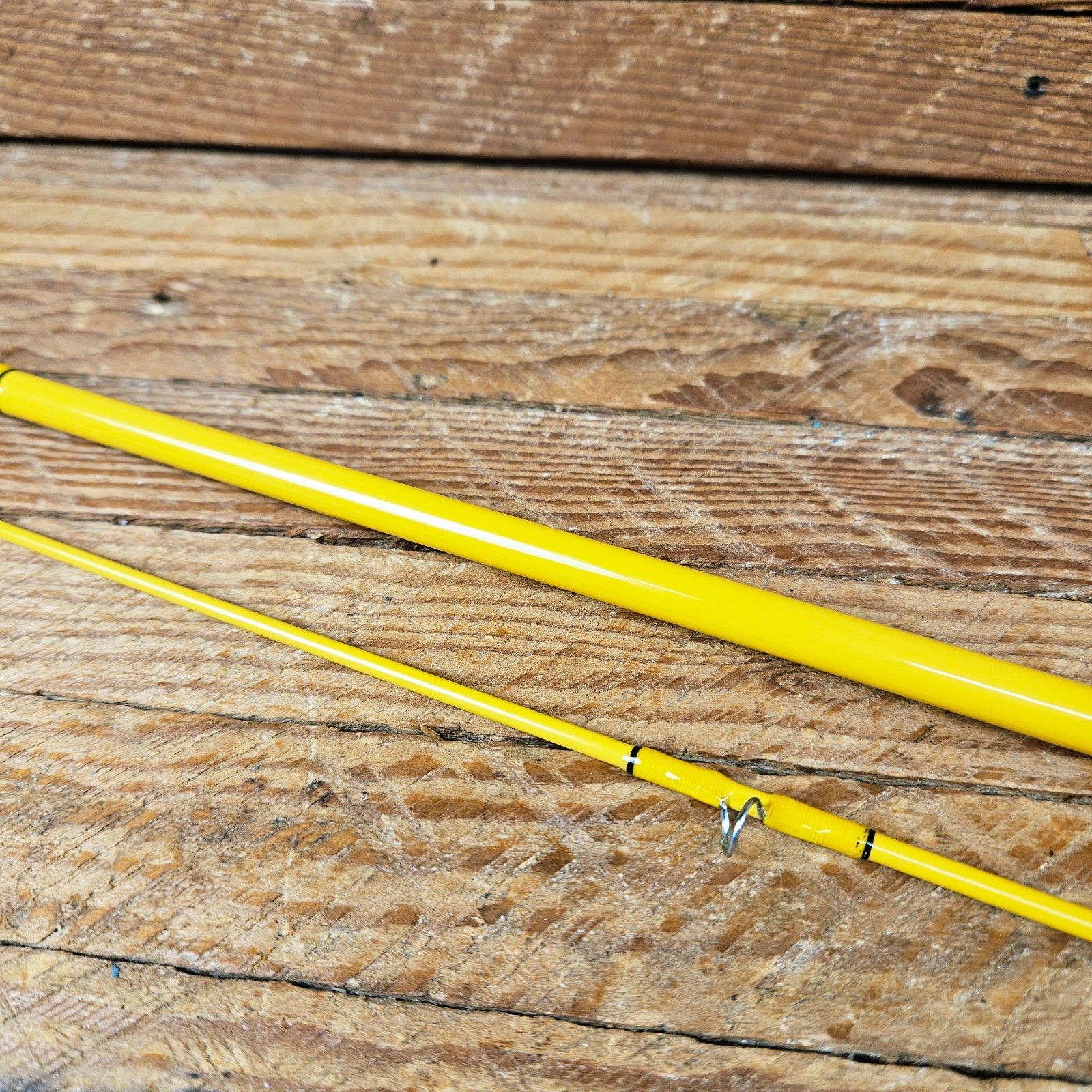 New Vintage Eagle Claw Feather Light 6′ 6″ Fly Rod FL 300-66 Wright & McGill Co