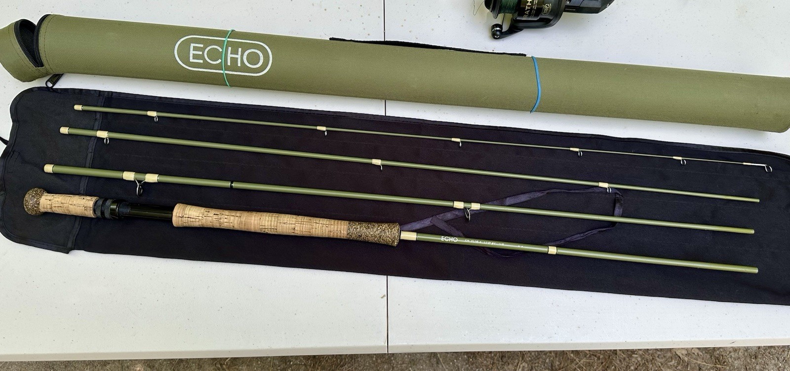 Echo SR 5108 Switch Fly Rod 5 Weight 10 Foot 8 Inch Excellent Condition