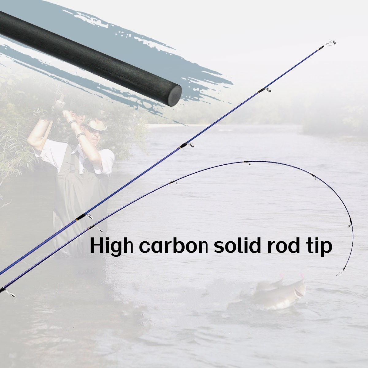 Ultra-Light Carbon Fishing Rod Casting Spinning Rod Fast Action High Sensitive