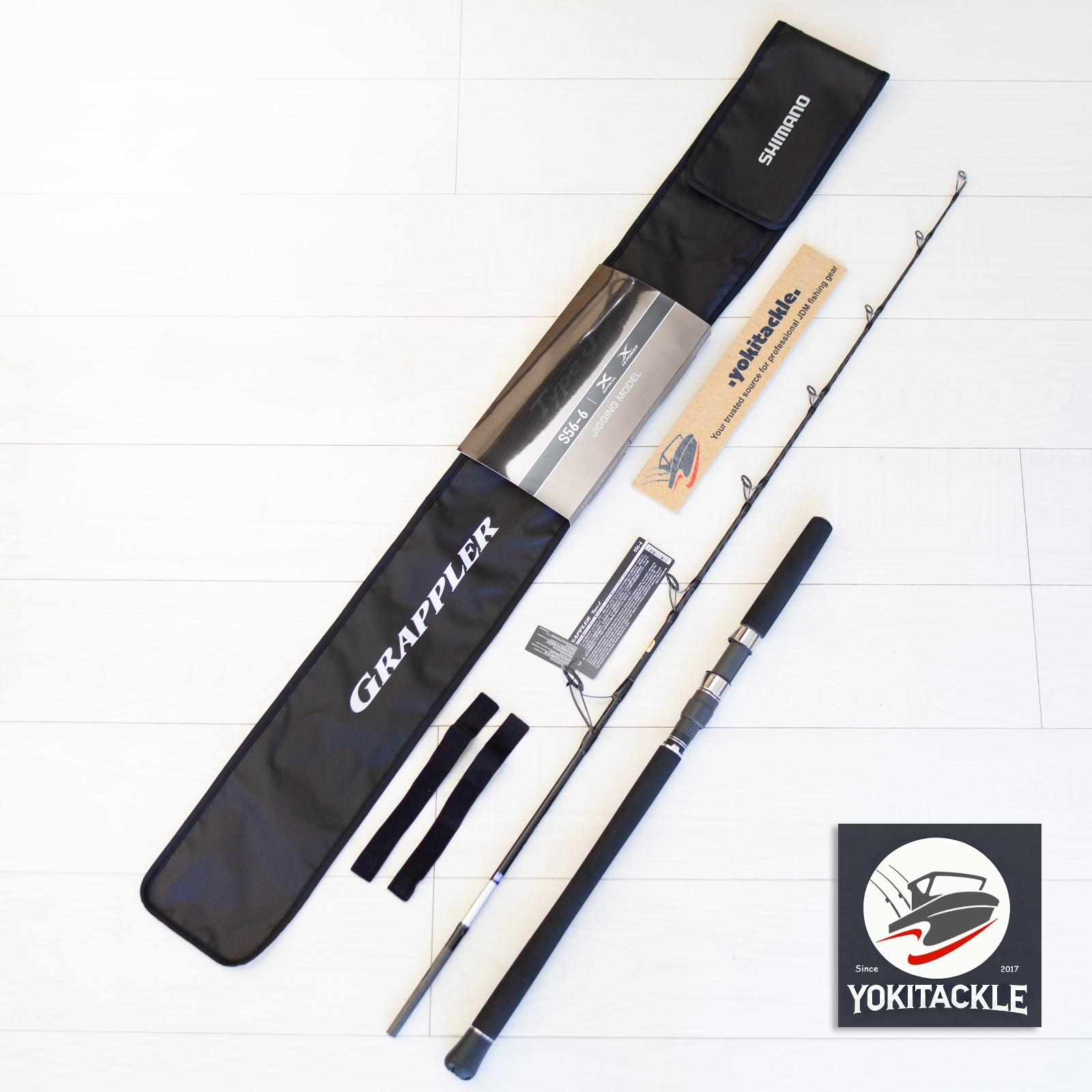 Shimano 25 Grappler Type J S56-6 Jigging Spinning Rod