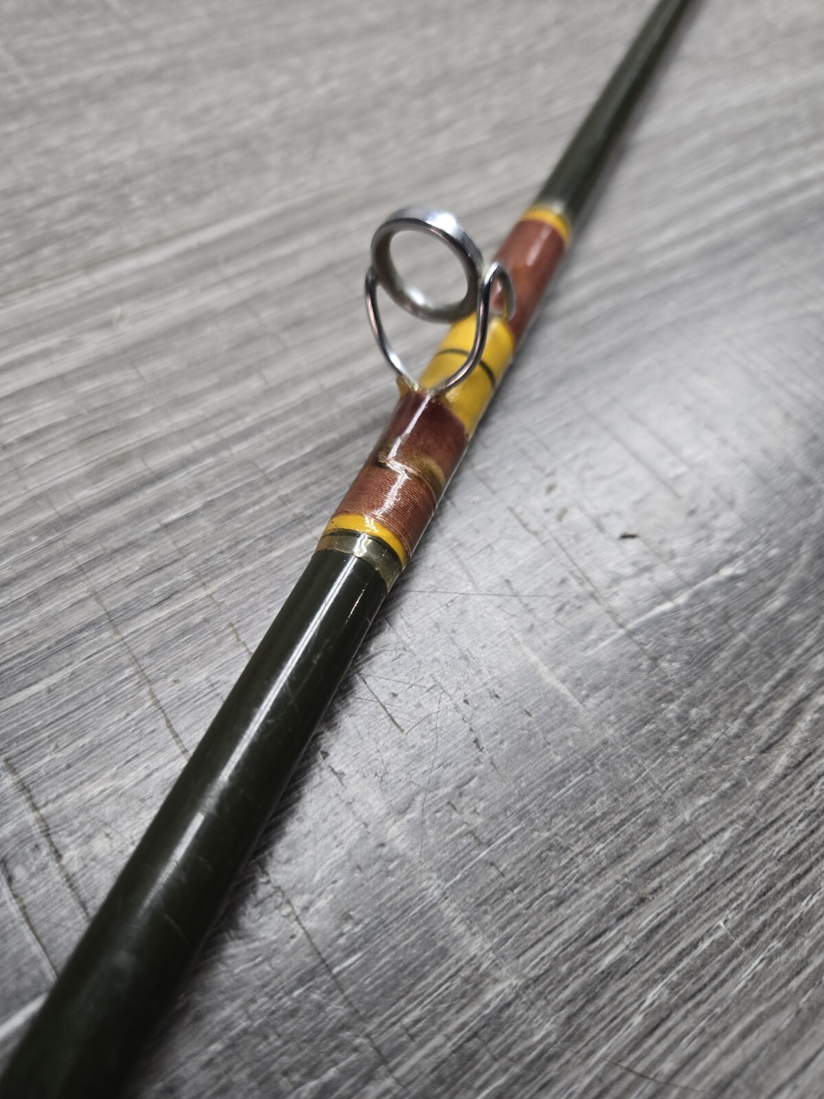 Vtg 7′ Fishing Rod 16-30 Lb Line Daiwa Beefstick B123 1 Piece