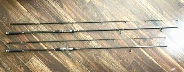 2-section 12′ Surf Rod – 15-40 LB Line Weight/ Spinning/ Sale for 99.99 (New)
