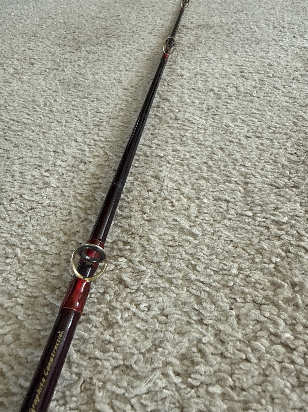 ABU GARCIA 7’6” 15-30LB MED HVY BASS TOURNAMENT LARRY NIXON FISHING ROD