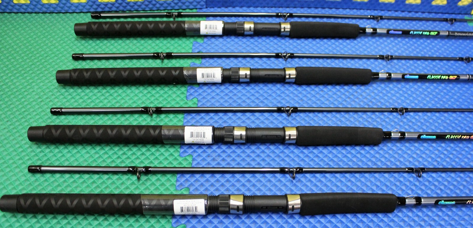 Okuma Classic Pro GLT Downrigger Rods CP-DR-762ML 4-Pack