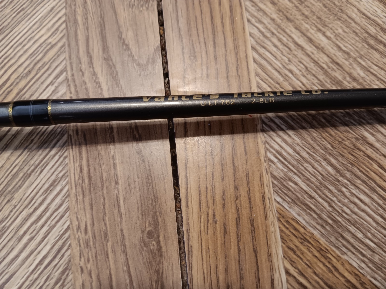 7 1/2 ft vances tackle 2 piece trolling rod # ult762