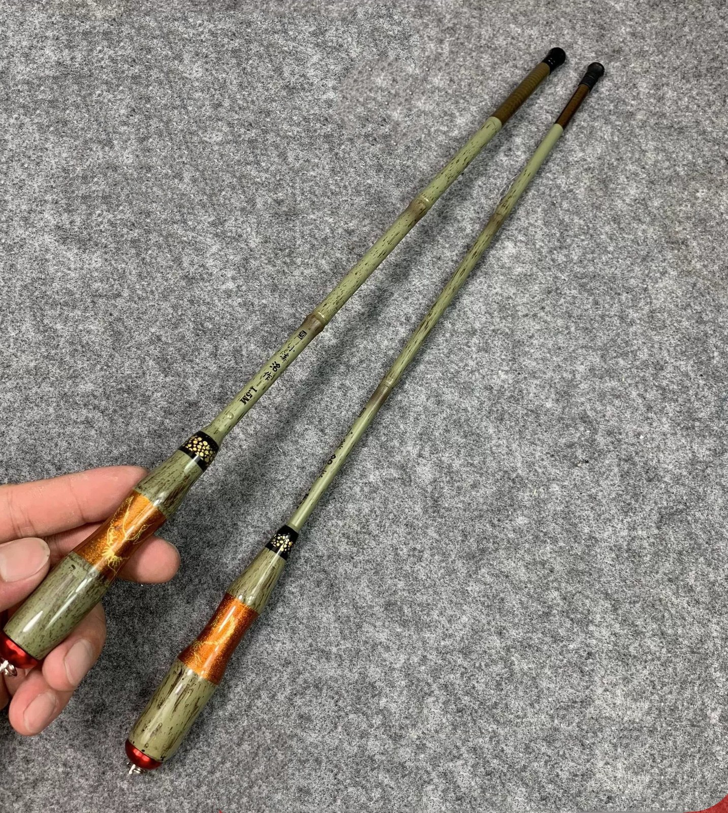 1PcsUltra-short and ultra-light shrimp rod small fishing gear for stream fishing