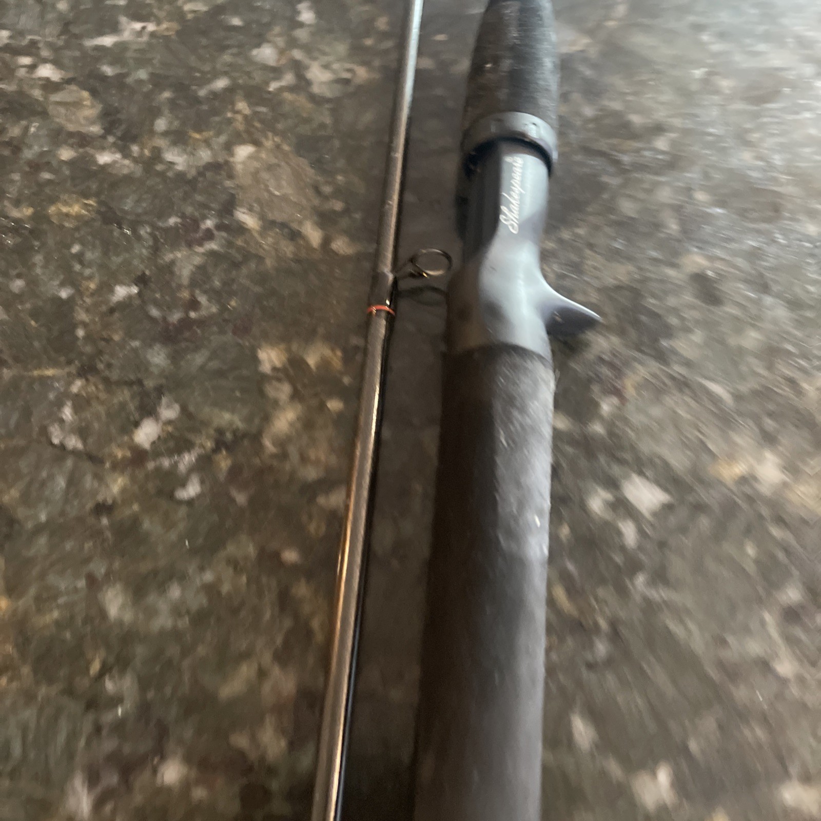 Shakespeare Alpha ALP 60 2M medium 6′ casting rod 6-12 Lb Line 2 Pc Rod