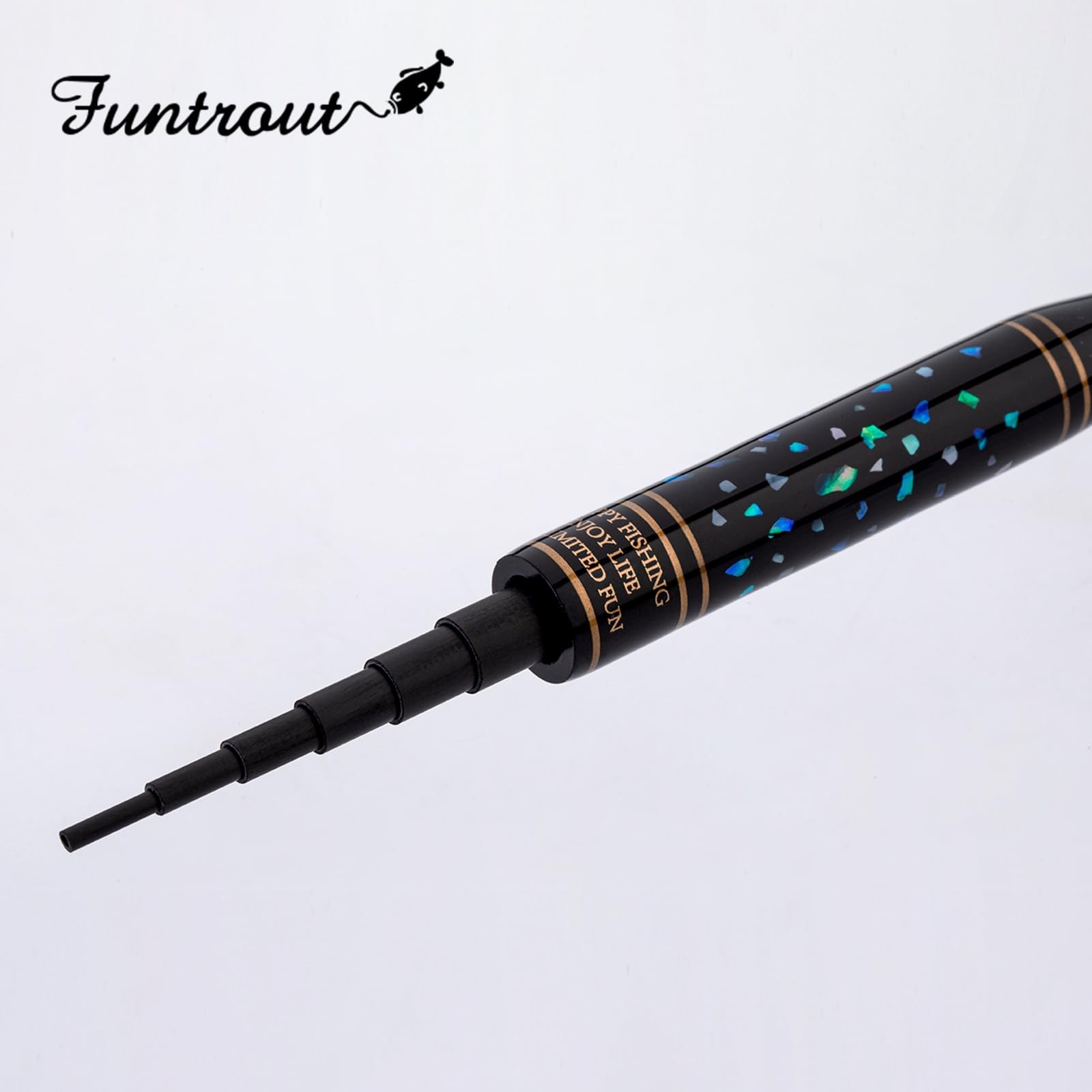 SeaQuest Funtiout 130cm Telescopic Fishing Rod Pocket Size Compact