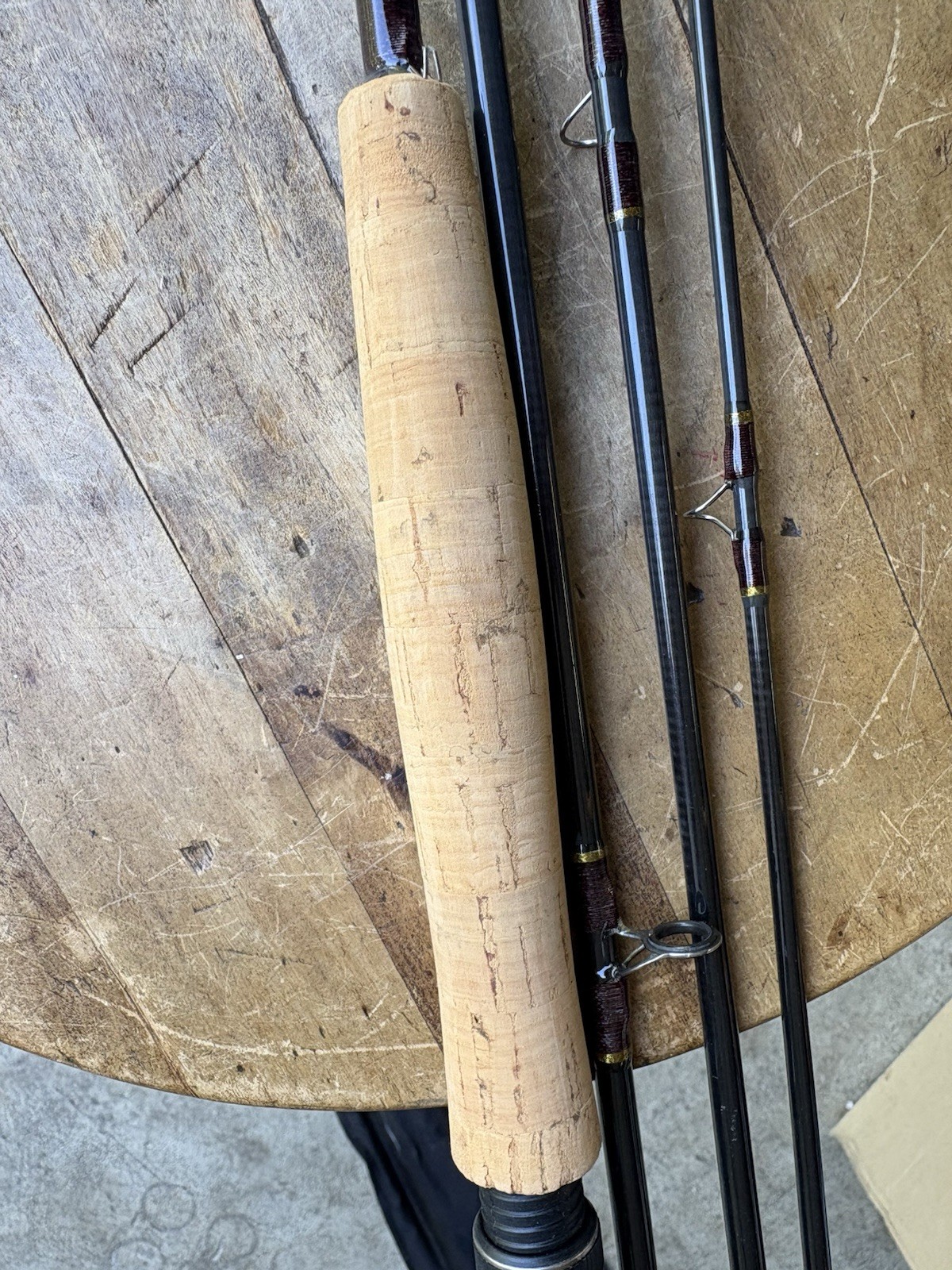 Cabela’s Wind River WRF9 9 Ft FLY Fishing Rod 5 Wt Line With Sleeve Appears NOS