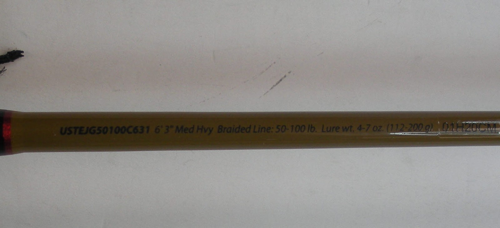 Shakespeare USTEJG50100C631 Ugly Stik Tiger Elite Jig Casting Rod 6 Ft