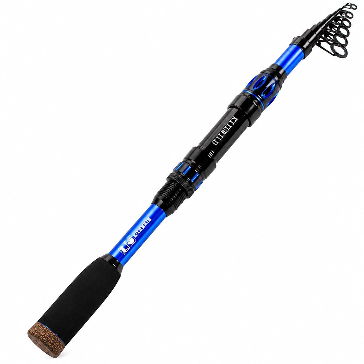 TORVEX Telescopic Fishing Rod, 24-Ton Carbon Fiber Travel Rod, Portable Spinn…