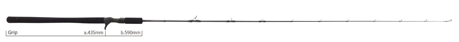 Yamaga Rod Baitcast Jigging Model Galahad 622B Bait Model Lure: Jig Max 150g
