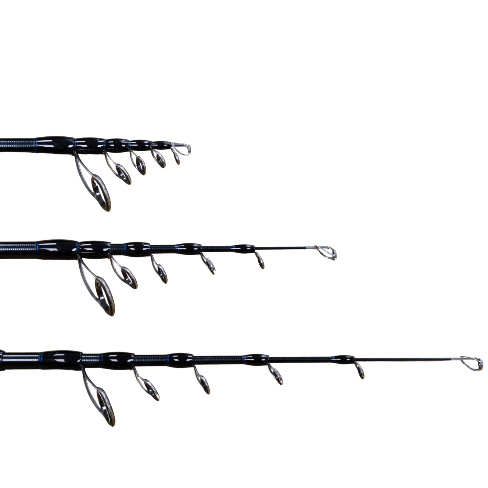 Reaction Tackle Telescopic Spinning Rod Series– Carbon Travel Fishing Rod