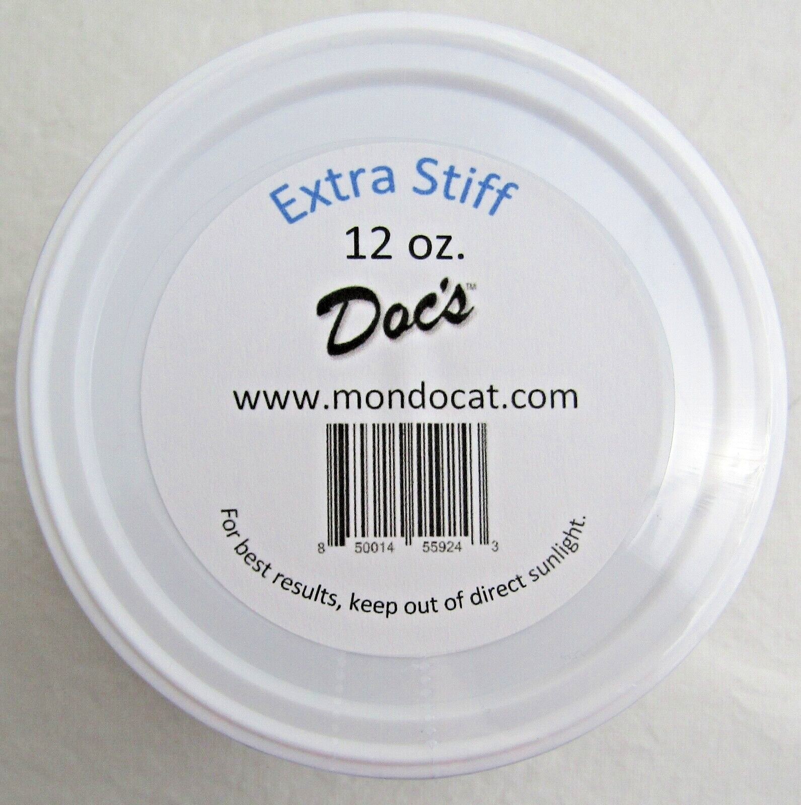 1 CASE DOC’S HOT SUMMER EXTRA STIFF RECIPE CATFISH DIP BAIT 12-12 OZ TUBS