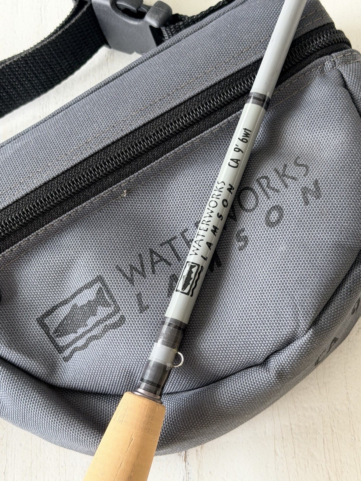**BEAUTIFUL**🔥WATERWORKS LAMSON CENTER AXIS 6wt. 9’ft Fly Rod ~LEDENDARY~🔥