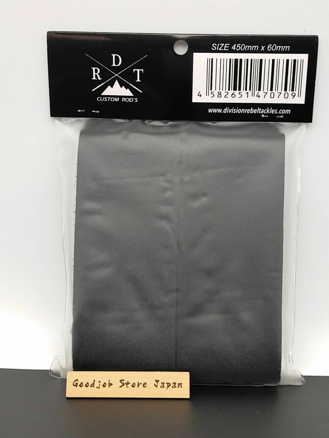 DRT Rod Straps Fishing Pole Belt Neoprene Strap Black Japan