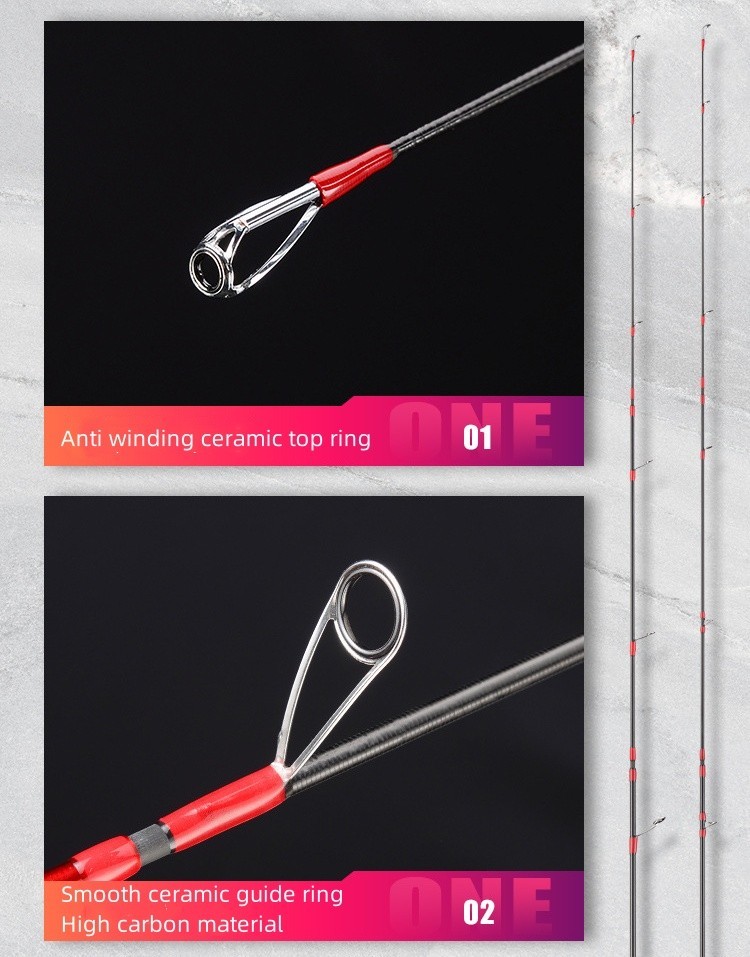 Fishing Rods Spinning Rod Casting Carbon Fiber Ultra-Light Lure Rod Sensitive