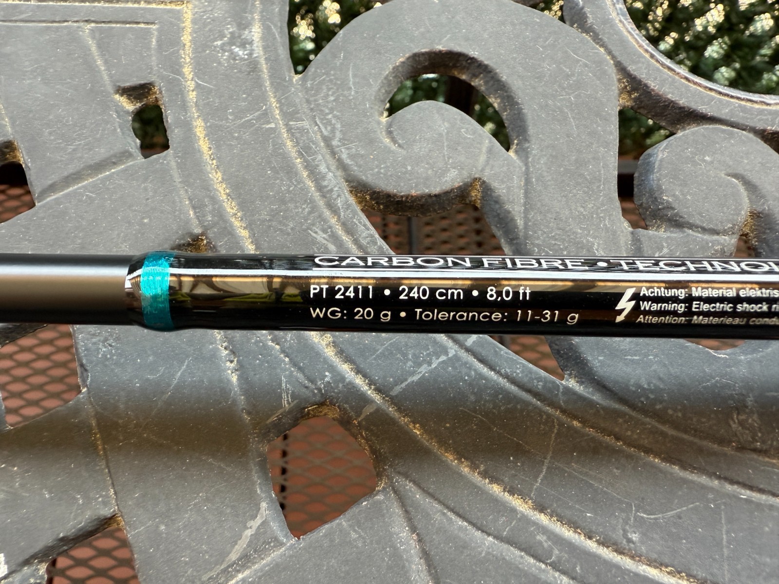 Sportex Nova Travel PT2411, 7’10”, Medium Light, Mod-Fast, ~8-15lb, 11-31g, Spin