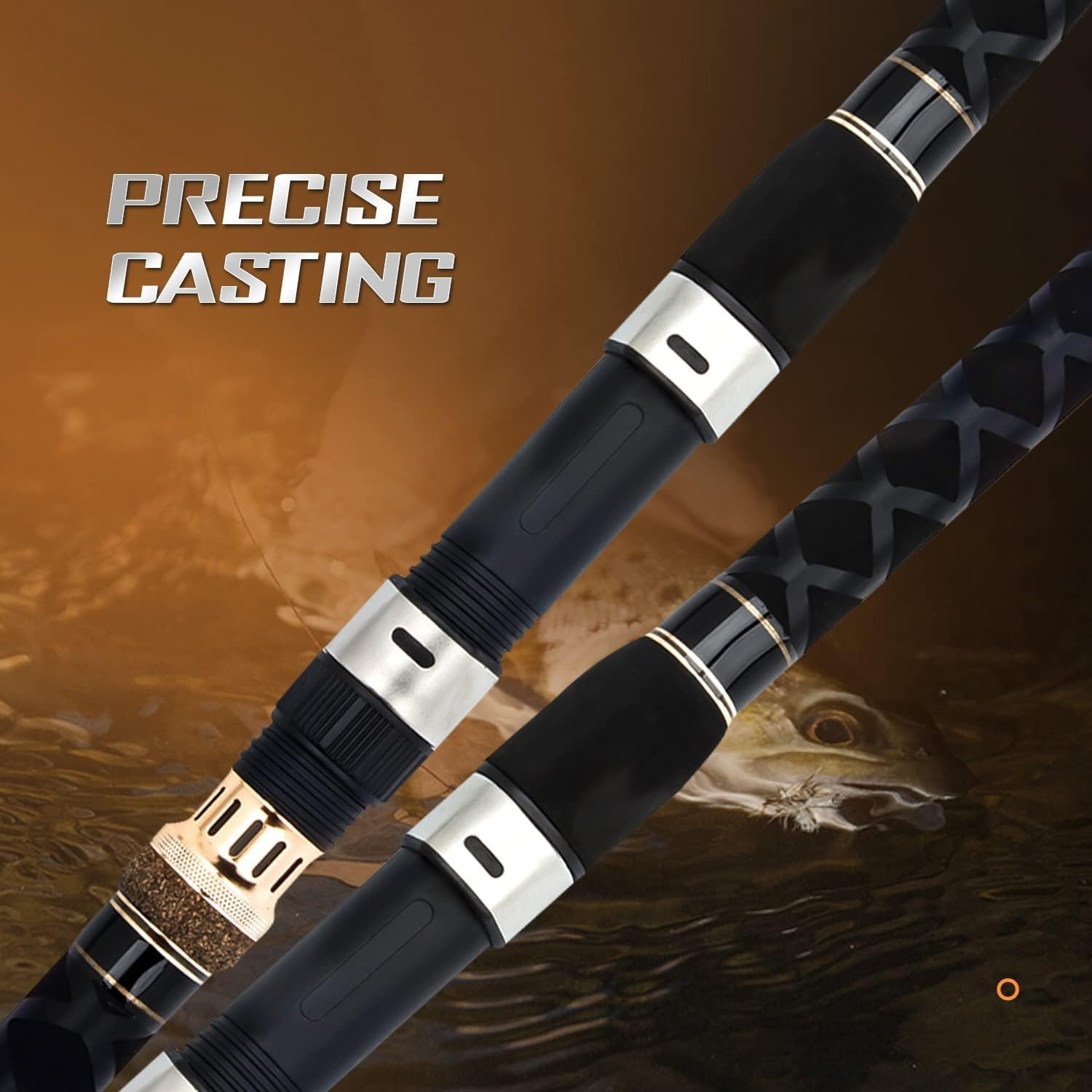 Ultra-Sensitive 15ft Graphite Spinning Rod – Fast Action for Surf Casting